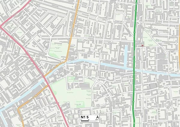 Hackney N1 5 Map