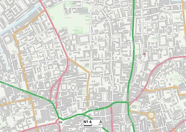 Hackney N1 6 Map