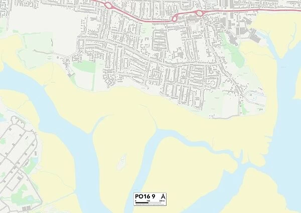 Hampshire PO16 9 Map