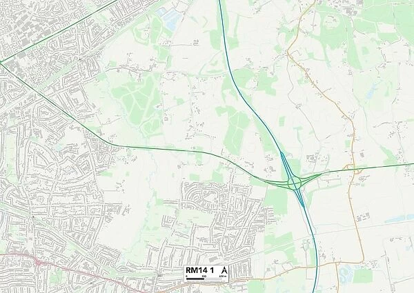 Havering RM14 1 Map