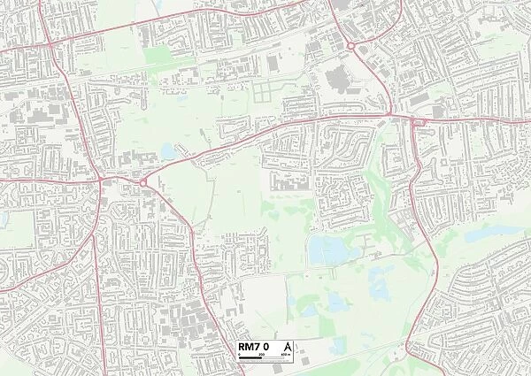 Havering RM7 0 Map