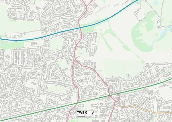 Hounslow TW5 0 Map