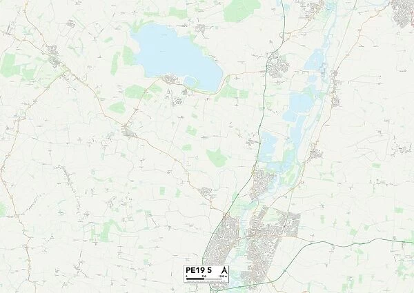 Huntingdonshire PE19 5 Map