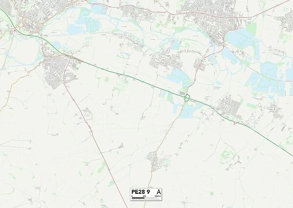 Huntingdonshire PE28 9 Map