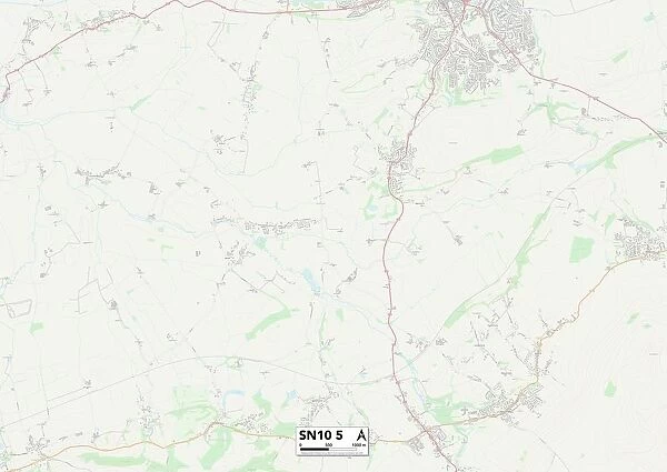 Kennet SN10 5 Map
