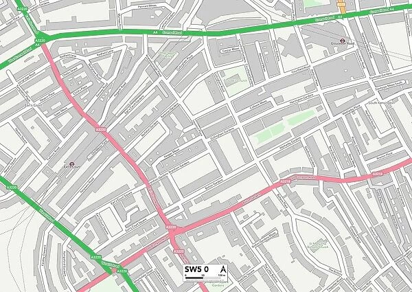 Kensington and Chelsea SW5 0 Map