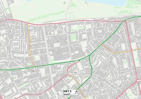 Kensington and Chelsea SW7 5 Map
