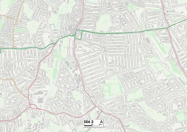 Lewisham SE6 2 Map