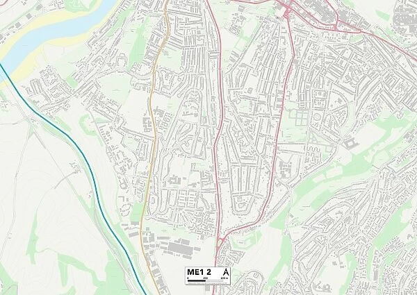 Medway ME1 2 Map