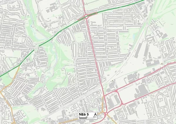 Newcastle NE6 5 Map