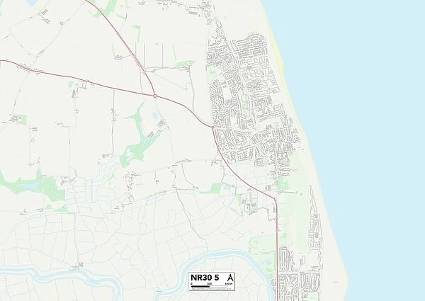Norfolk NR30 5 Map