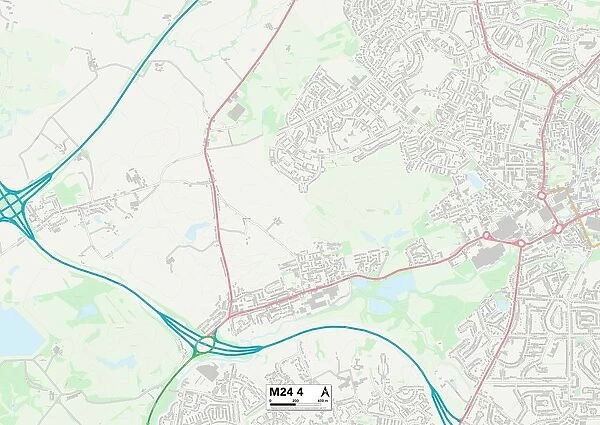 Rochdale M24 4 Map