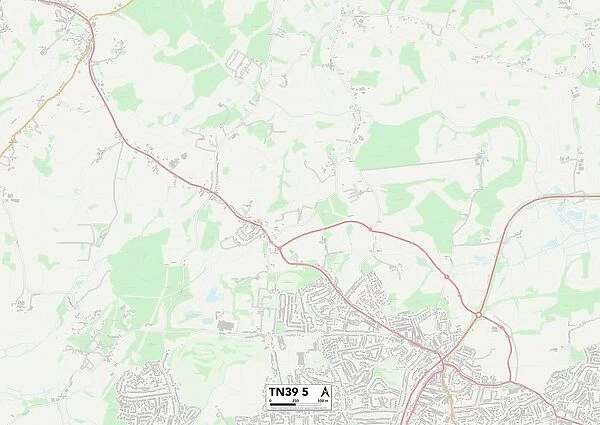 Rother TN39 5 Map