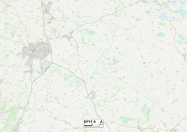 Shropshire SY11 4 Map