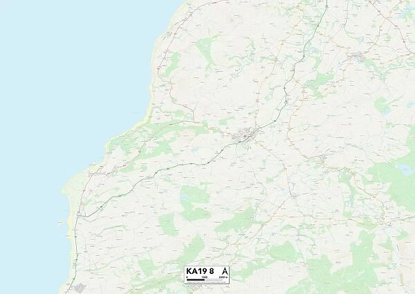 South Ayrshire KA19 8 Map