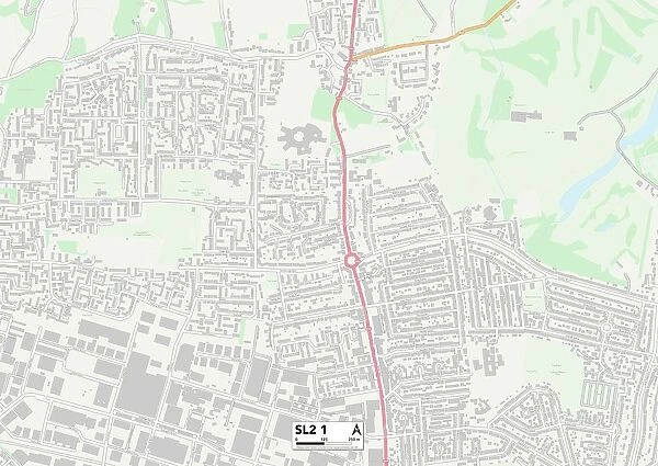 South Buckinghamshire SL2 1 Map