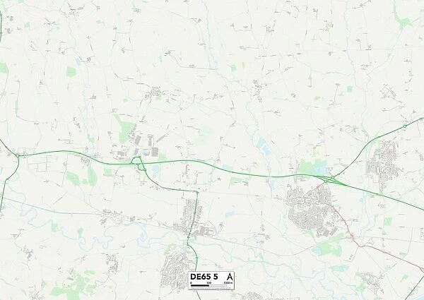 South Derbyshire DE65 5 Map
