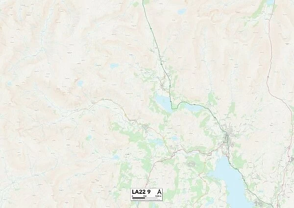 South Lakeland LA22 9 Map