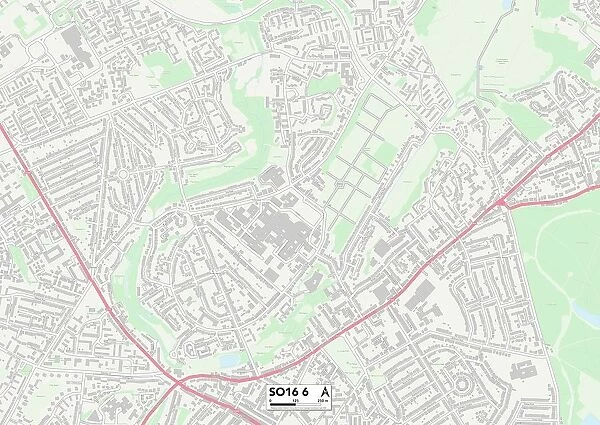 Southampton SO16 6 Map