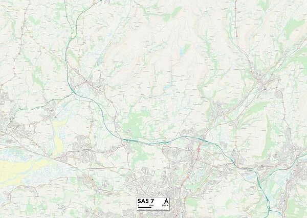 Swansea SA5 7 Map