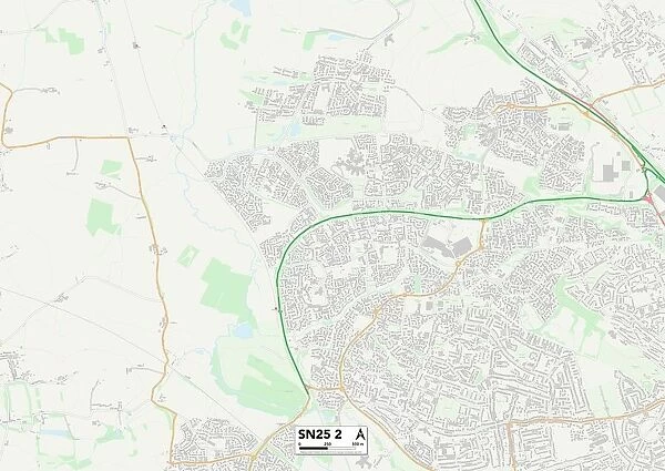 Swindon SN25 2 Map