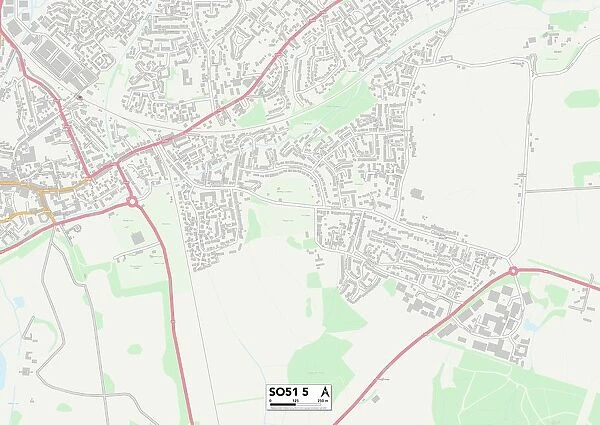 Test Valley SO51 5 Map