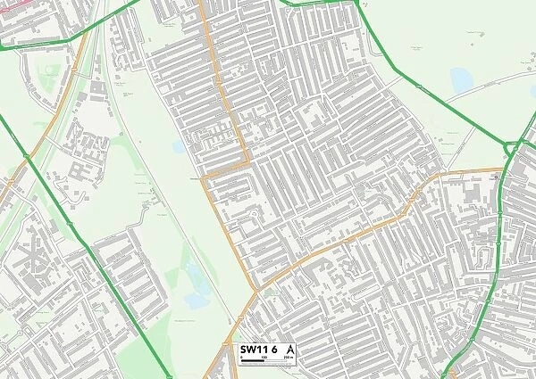 Wandsworth SW11 6 Map