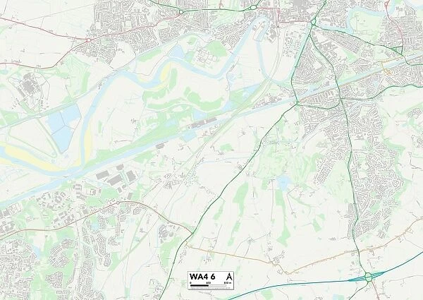Warrington WA4 6 Map