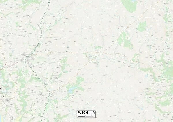 West Devon PL20 6 Map