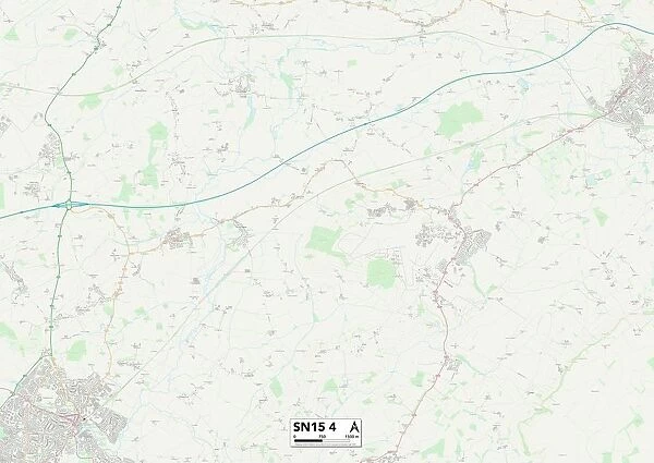 Wiltshire SN15 4 Map