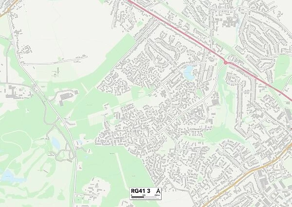 Wokingham RG41 3 Map