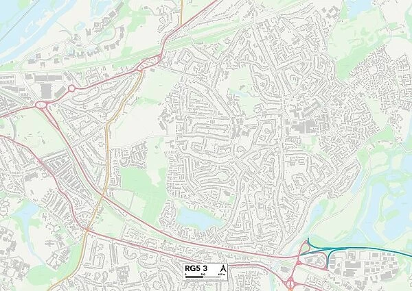 Wokingham RG5 3 Map