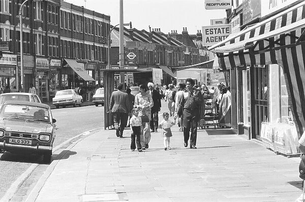 1976. Peace Returns to Southall. All was peaceful in Southall, Middlesex