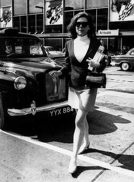 Actress Diana Rigg, 1967