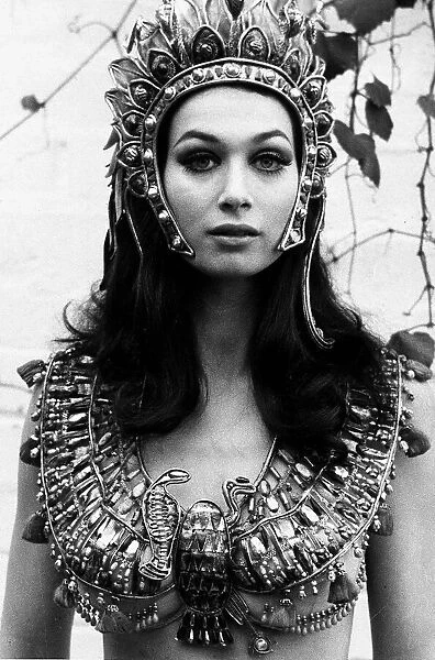 Actress Valerie Leon in a scene from the Hammer Horror film Blood From the Mummy'