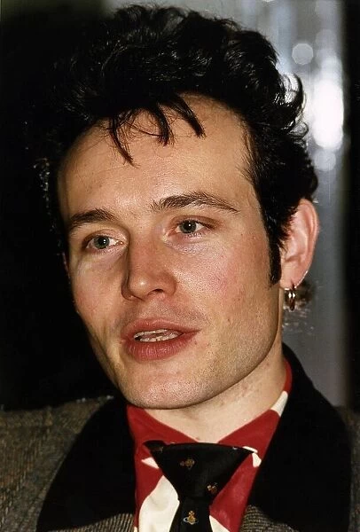 Adam Ant lead singer of the pop group Adam and the Ants - Stuart Goddard