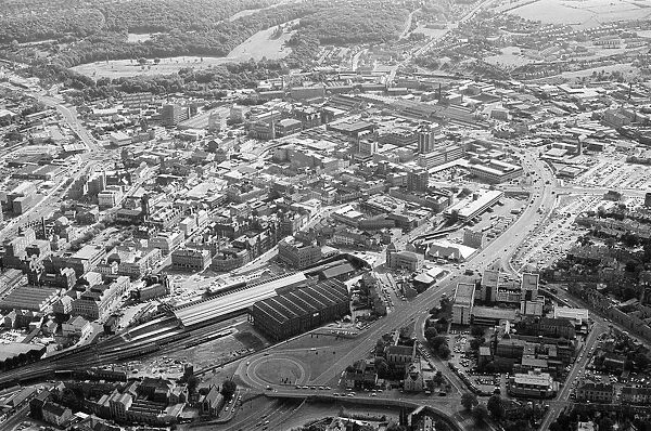 Aerial Pix, Huddersfield, West Yorkshire, England, 19th September 1986