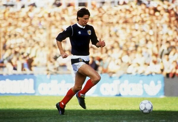 Alan Hansen Scotland football player Circa 1986