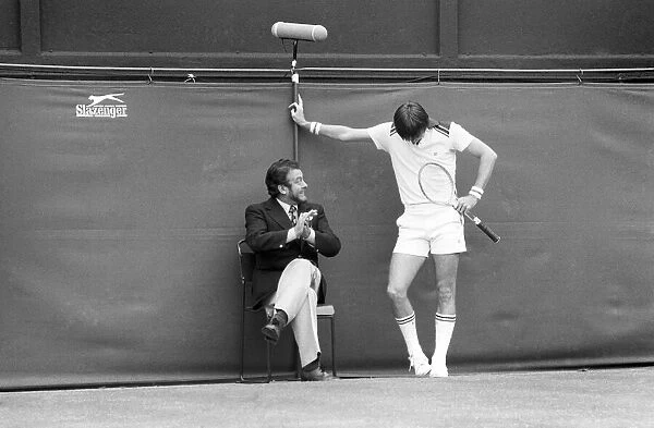 All England Lawn Tennis Championships: Wimbledon - 1978. Jimmy Cornors in action