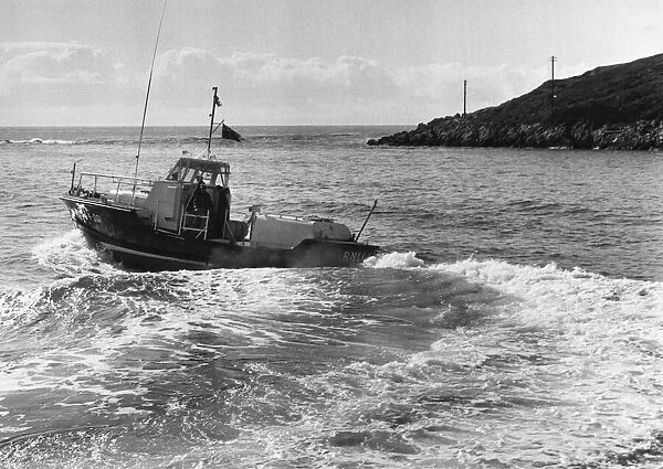 The American built lifeboat that is touring lifeboat stations around the British Isles