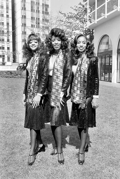 American Pop Group The Three Degrees. April 1975 75-2139-002