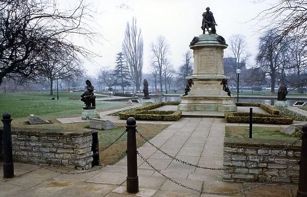 Bancroft Gardens in Stratford-on-Avon 24th September 1993