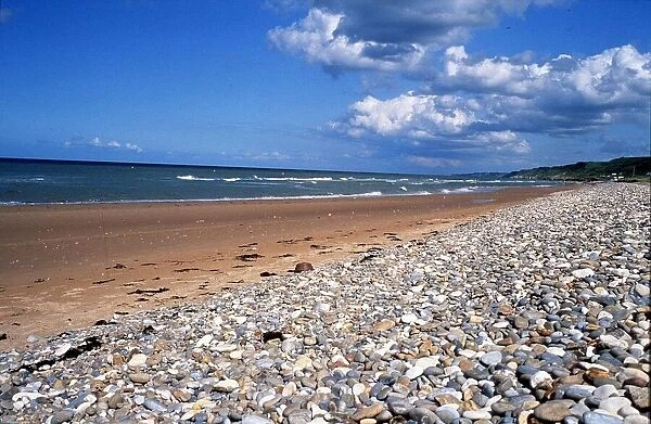 Beach at St Laurent Sur Mer, Normandy September 1999 Better known as Omaha