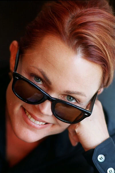 Belinda Carlisle June 1996 Singer wearing sunglasses