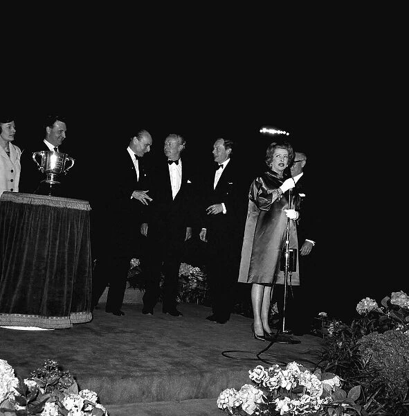 Bette Davis May 1963 Actress Special Celebrity Guest at Greyhound Racing