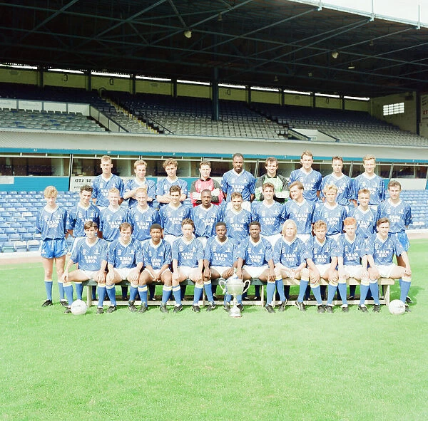 Birmingham City FC, Pre Season Photo-call, 23rd August 1991. Football Team, Squad