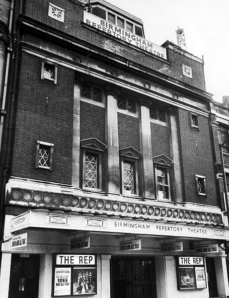 Birmingham Repertory Theatre, now known as The Old Rep Theatre 26 May 1972