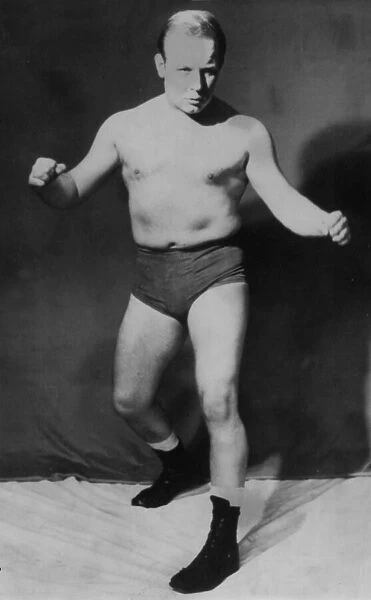 Brian Glover Actor as a wrestler 1970
