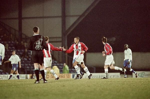 Bury v Sheffield United. Nationwide Division 1. Final score 3-3. 11th December 1998