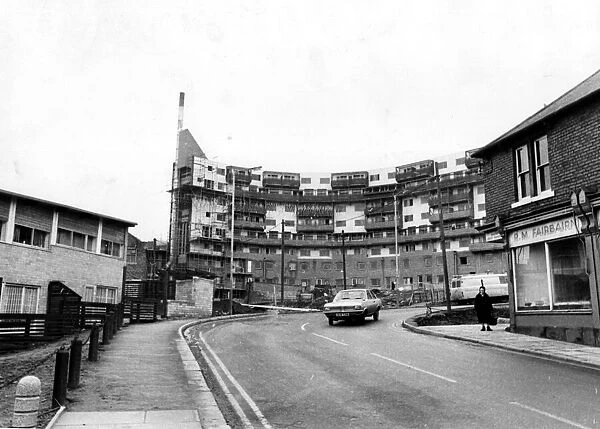 Byker Wall, Newcastle Upon Tyne, 1974